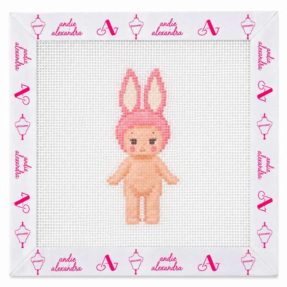 Mini Sonny Angel Bunny Needlepoint Canvas