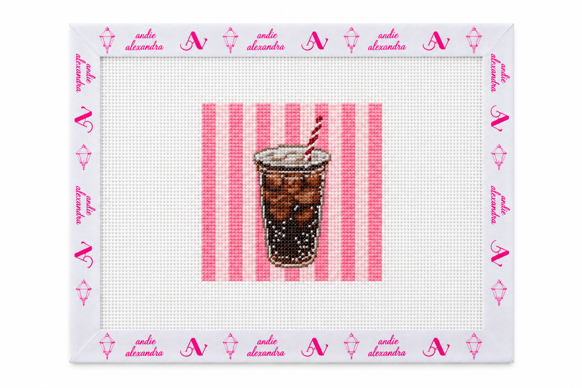 Soda Pop Needlepoint Canvas