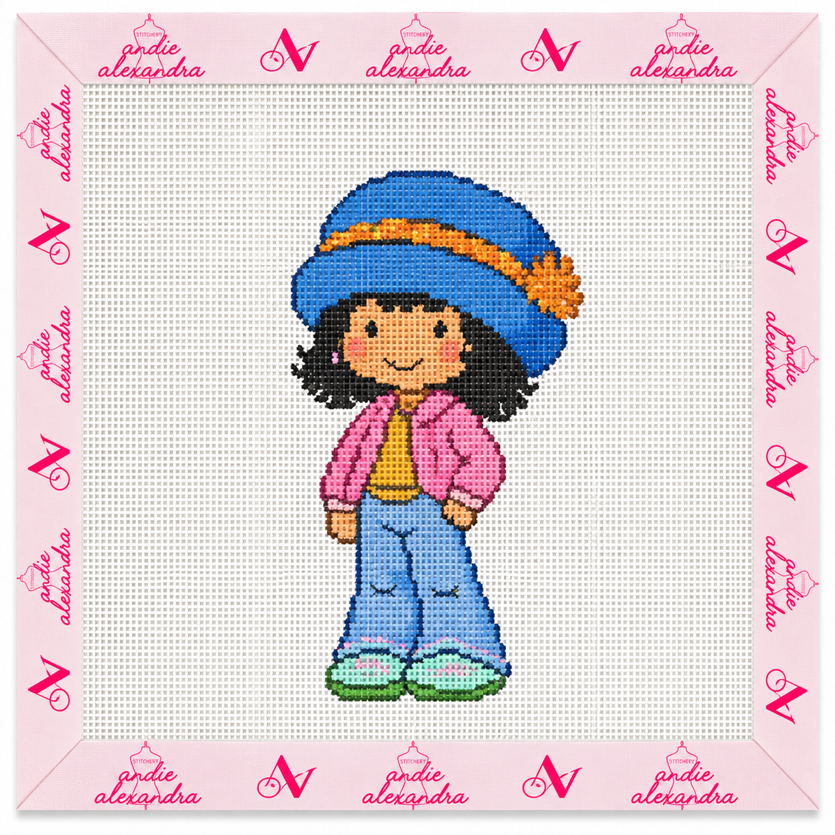 Ginger Snap Needlepoint Canvas