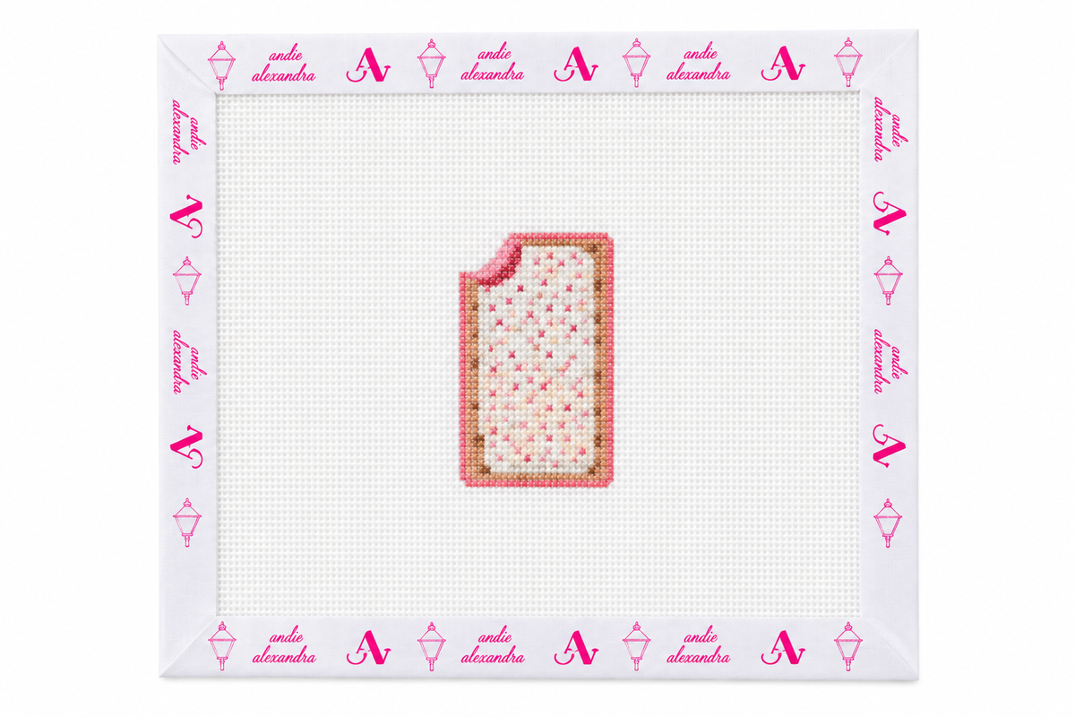 Pop Tart Needlepoint Canvas
