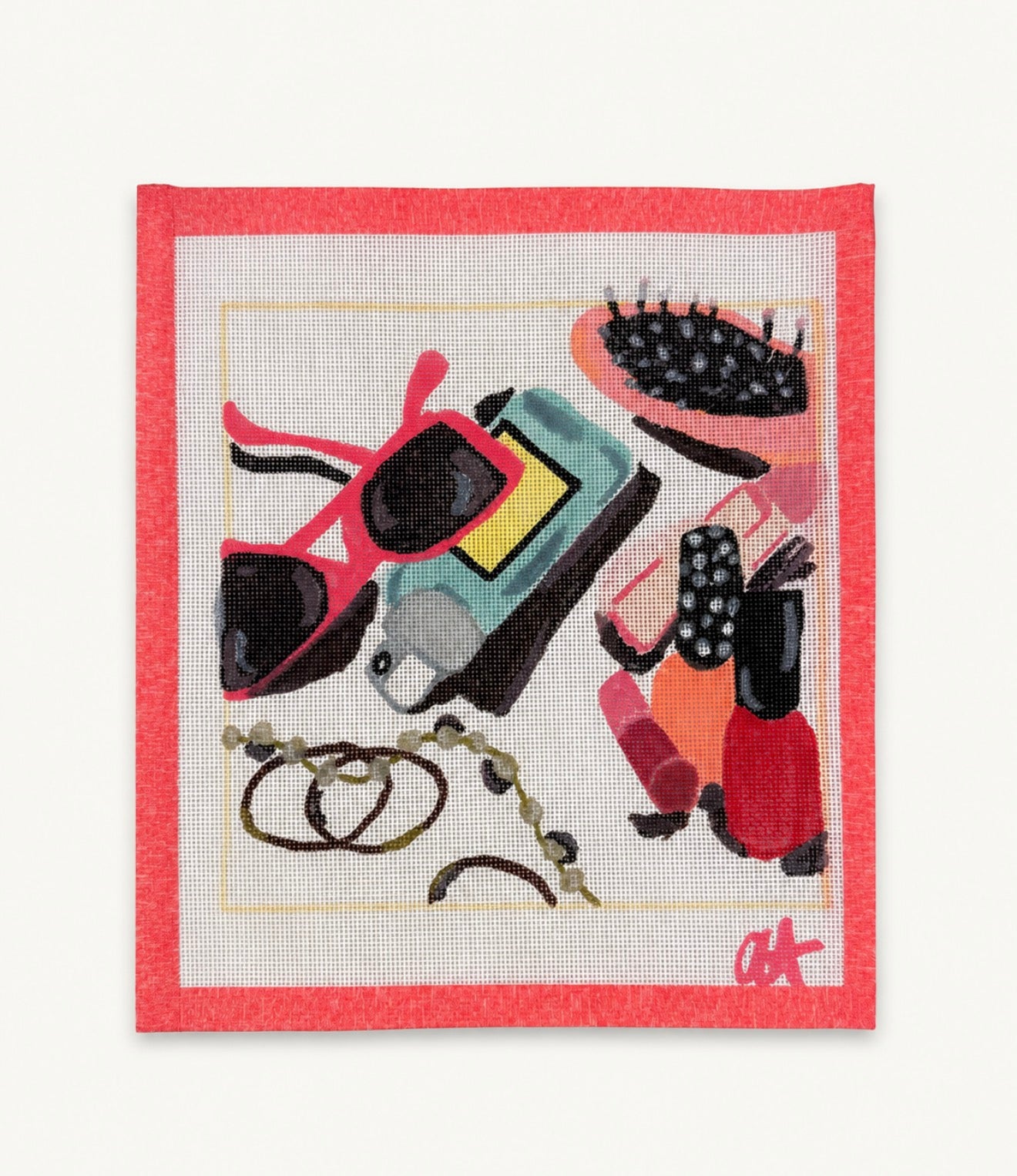 Get Ready With Me Needlepoint Canvas