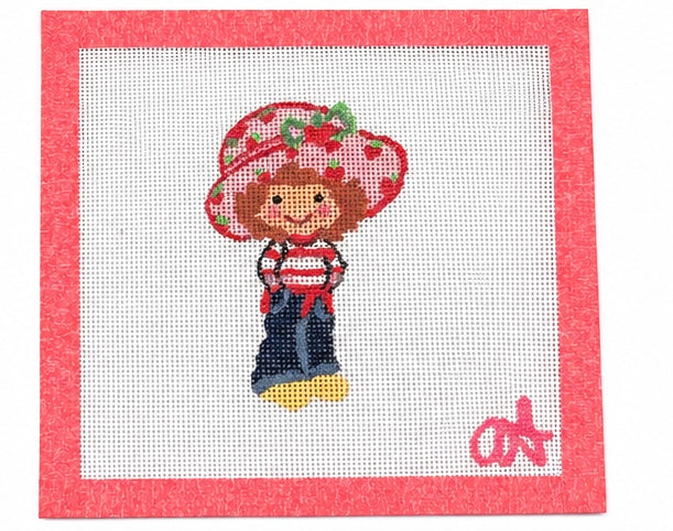 Strawberry Shortcake Needlepoint Canvas