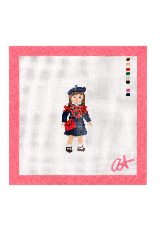 American Girl Molly Needlepoint Canvas