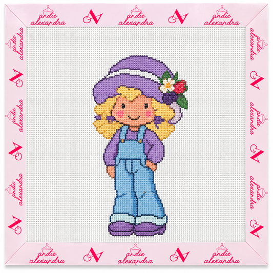 Angel Cake Needlepoint Canvas