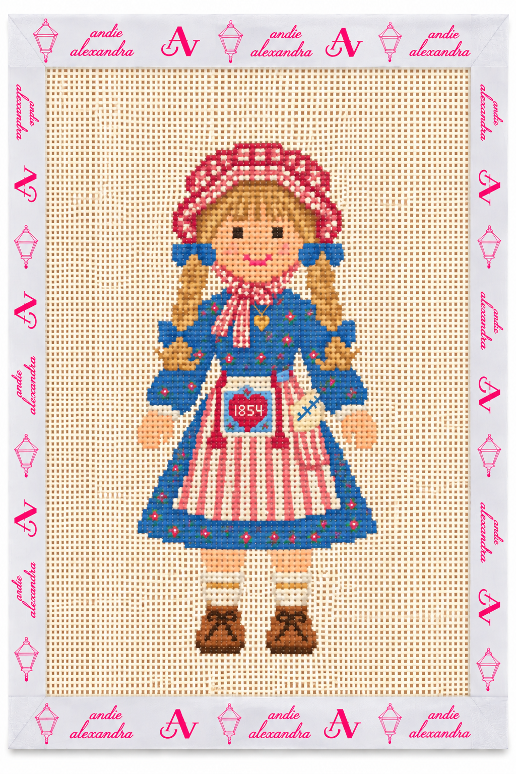 American Girl Kirsten Needlepoint Canvas