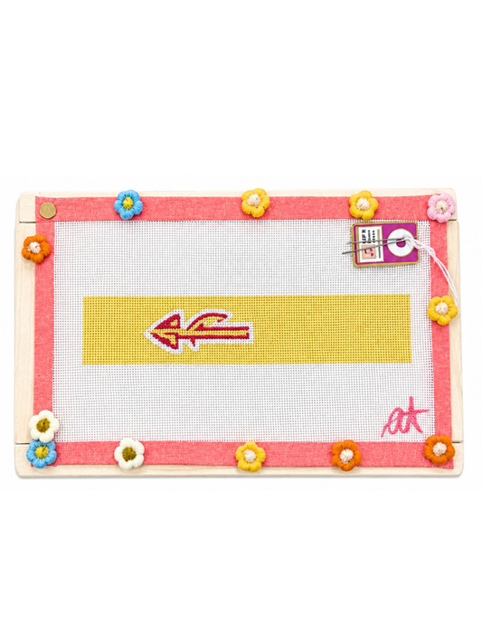 Florida State University Key Fob Needlepoint Canvas