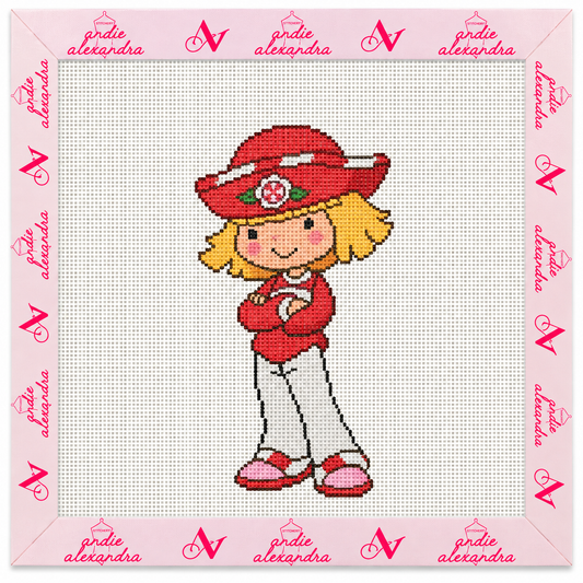Peppermint Fizz Needlepoint Canvas