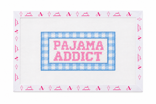 Pajama Addict Needlepoint Canvas