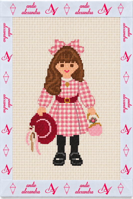 American Girl Samantha Needlepoint Canvas