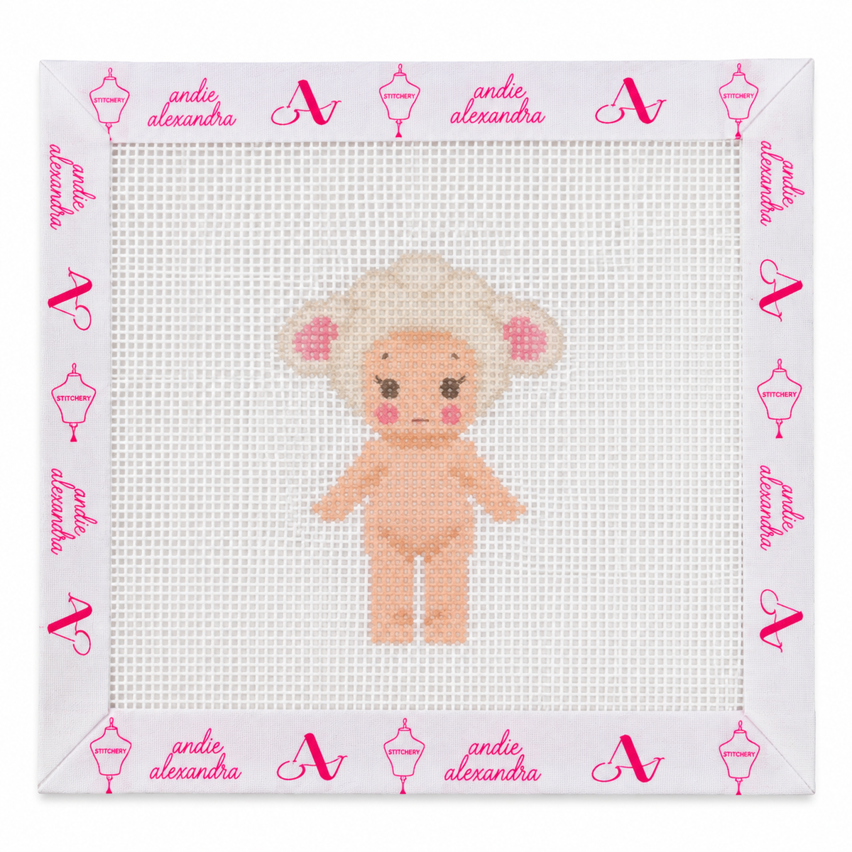 Mini Sonny Angel Lamb Needlepoint Canvas