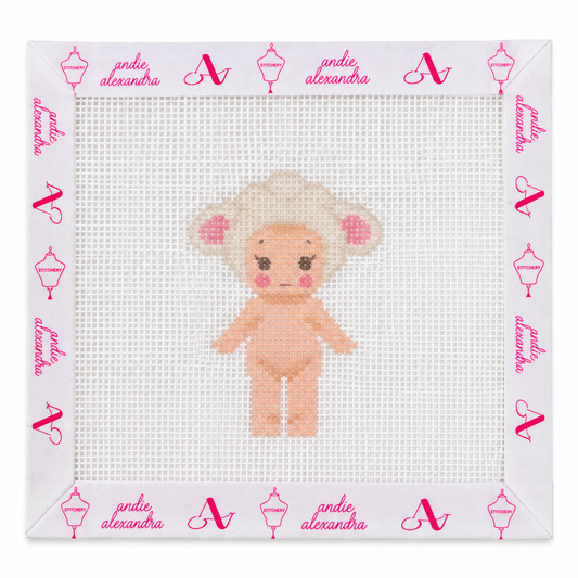Mini Sonny Angel Lamb Needlepoint Canvas